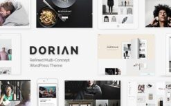 Dorian (v2.0) Refined Multi-Concept WordPress Theme