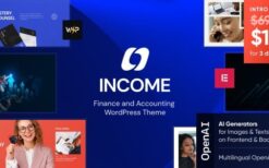 Income v1.0 Finance & Consulting Business WordPress Theme