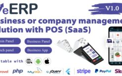 WeERP (SAAS) v1.0.0 Business or company management solution with POS including web panel