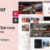 Vektor v1.0.4 Industrial Service WordPress Theme