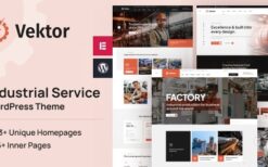 Vektor v1.0.4 Industrial Service WordPress Theme