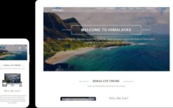 Himalayas Pro v2.2.10 One Page WordPress Theme