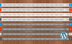 Modern News Ticker for WordPress (v1.9.0)