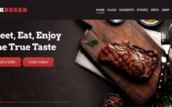 SteakBreak (v1.3) Meat Restaurant WordPress Theme