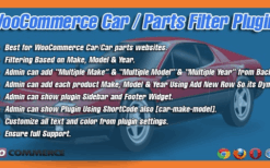 WooCommerce Car/Parts Filter Plugin (v1.3)