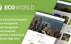 Eco World (v1.15) Nature and Environmental WordPress Theme
