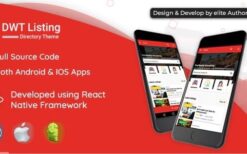 DWT Listing v2.1.5 Directory & Listing React Native App