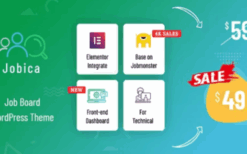 Jobica (v1.4.1) Elementor IT Job Board WordPress Theme