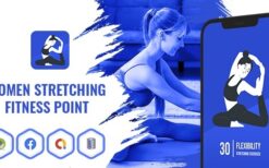 Women Stretching Fitness Point v1.0.0 Android App with Facebook and Google Ads