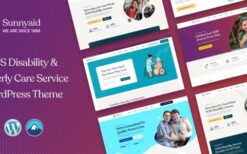 Sunnyaid v1.0.0 NDIS Disability & Elderly Care Service WordPress Theme