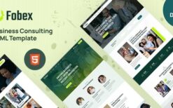 Fobex v1.0 Multipurpose Business Agency HTML Template