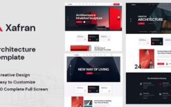 Xafran v1.0 Architecture & Interior HTML5 Template