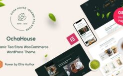 OchaHouse v2.2.8 Organic Tea Store WooCommerce WordPress Theme