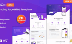 AppCo (v4.0.0) App Landing Page Template