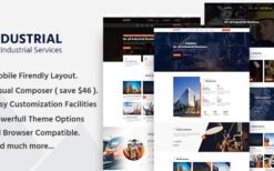 Dustrial (v5.0.0) Factory & Industrial WordPress Theme