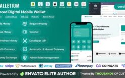 Walletium v1.2.0 Digital Wallet and Payment Gateway Full Solution