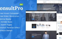 ConsultPro v3.0 Finance and Consultancy WordPress Theme