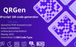 QRGen (v1.0) Powerful PHP QR Code Generation Script