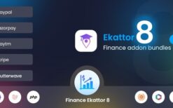 Ekattor 8 Finance Addon Bundle v1.1