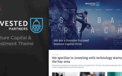 Invested (v2.2) Venture Capital & Investment WordPress Theme