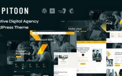 Pitoon v1.0 Creative Digital Agency WordPress Theme