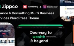 Zippco (v4.2) Business and Finance Consulting WordPress Theme