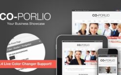 Co-Porlio (v1.2.5) Feature Rich WordPress Theme