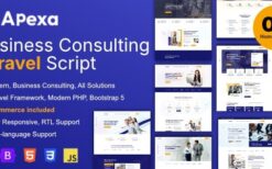 Apexa v1.4.0 Multi-Purpose Business Consulting Laravel Script