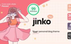 Jinko (v1.1.7) Your Personal Blog Theme