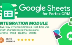 Google Sheets module for Perfex CRM v1.4.0 – Two-way Spreadsheets Synchronization