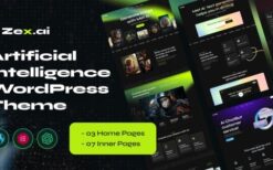 Zex v1.0 Ai Image Generate WordPress Theme