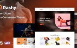 Rashy (v1.2.0) Sport Store WooCommerce Theme