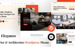 Eleganzo v1.2 Interior & Architecture WordPress Theme