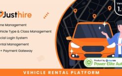 Justhire v1.0 Vehicle Rental Platform