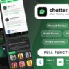 Chatter (2.0.0) Ultimate Social Media with Chat Rooms, Posts, Stories, Chat Flutter/Laravel (6 May 2025)