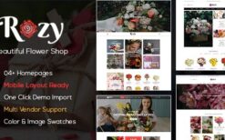 Rozy v1.2.26 Flower Shop WooCommerce WordPress Theme