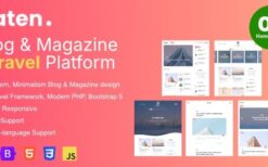 Katen v1.1.6 Blog & Magazine Laravel Script