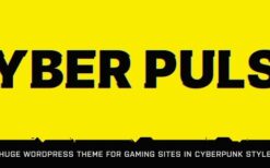 CyberPulse v1.3.6 Gaming & eSports Theme for WordPress