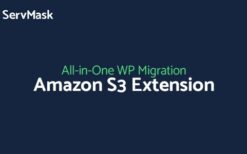 ServMask – All-in-One WP Migration Amazon S3 Extension v3.85
