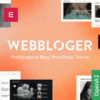 Webbloger v1.3.0 Multipurpose Blog WordPress Theme