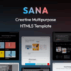 Sana (v1.1) Creative Multipurpose HTML5 Template