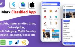 Mark Classified App v6.0 Classified App | Multi Payment Gateways Integrated | Buy & Sell | Subscription