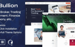 Bullion v1.3 Forex Broker & Trading WordPress Theme