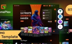 Gameplex v2.0 eSports and Gaming NFT Vue Template