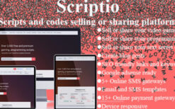 Scriptio (v1.6) Scripts Selling Platform