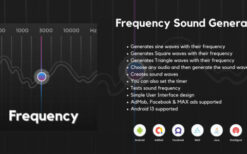 Frequency Sound Generator (v1.0) Android App Template