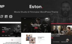 Eston v1.0.0 Movie Studio & Filmmaker WordPress Theme