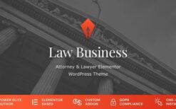 LawBusiness (v2.2.0) Attorney & Lawyer WordPress Theme