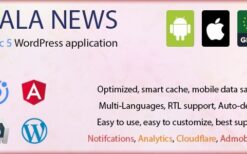 v1.1.10 Full Ionic 5 Mobile App for WordPress – Admob, Analytics, Rewards ads, Cloudflare – Hala News Pro