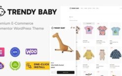 Trendy Baby v1.0.7 Children and Kids Store WordPress Theme
